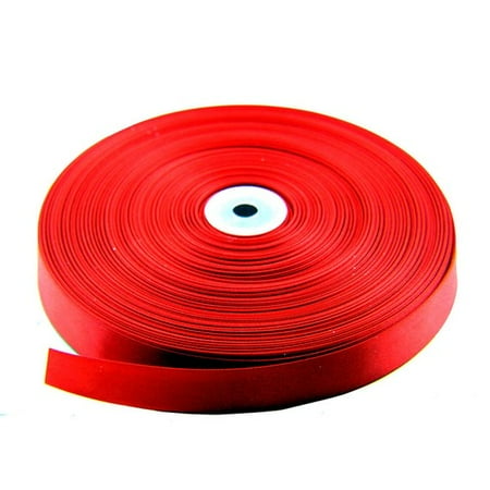 - Red Satin Fabric Christmas Ribbon - 1