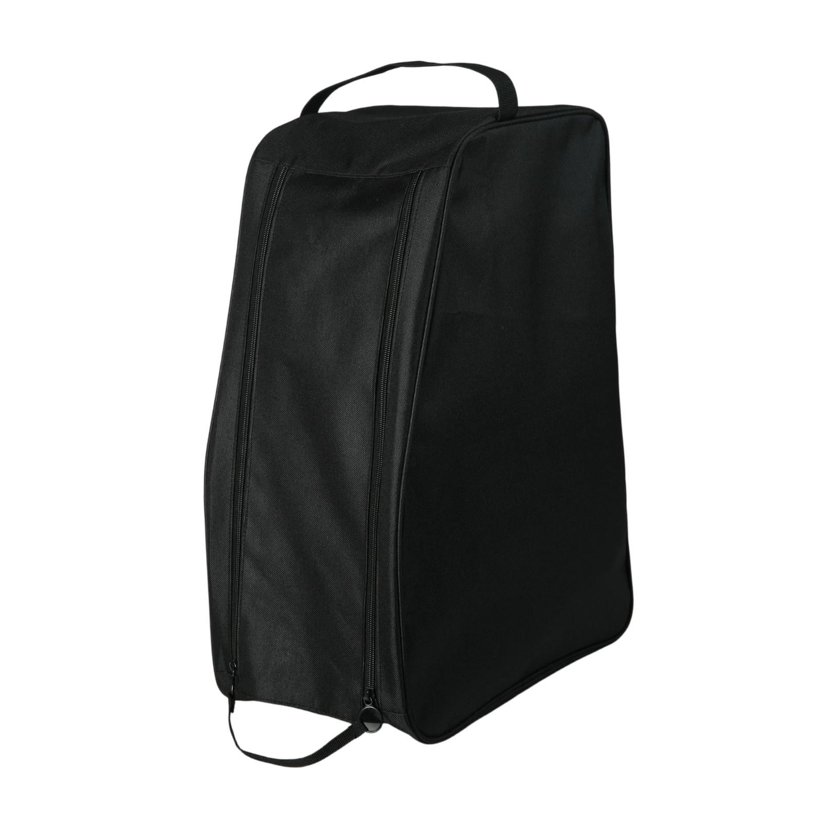 harayaa Boot Bag Multipurpose Cycling Hiking Travel Oxford Cloth Travel Boot Carrier black