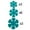 Sky Blue, variant on XINGAG Pot and Pan Protectors, 12 Pack 3 Sizes Cookware Dividers, Anti Scratch Separator Pads, Reusable Stacking Mats for Pots and Pans