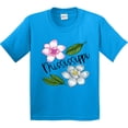 thumbnail image 3 of Inktastic Mississippi Magnolia Flowers and Leaves Youth T-Shirt, 3 of 5