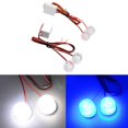 thumbnail image 1 of de 2 Luces Antiniebla de Advertencia de Seguridad LED Estroboscópicas Intermitentes de Blancas Y Azules DYNWAVEMX Luz estroboscópica LED, 1 of 8