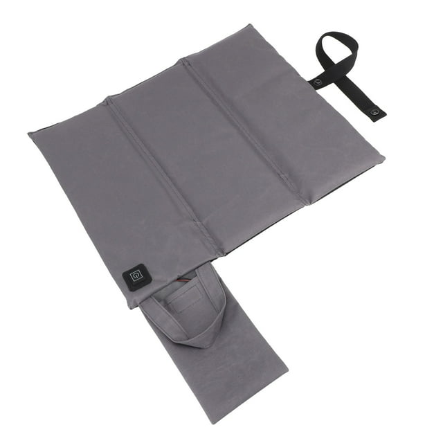 Pad Heated Chair Cushion 3 Temperature Adjustable USB Warm Chair Pad Portable Foldable Heated Cushion For Office Fishing Stadium