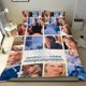 thumbnail image 1 of Madre e Hijos Conjunto de sábanas temático, trío de piezas, cómodo y amigable con la piel, diseño único, regalo de decoración para el hogar para familiares, amigos y fans,173cm *218cm, 1 of 6