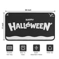 thumbnail image 5 of Pumpkin Spooky Non Slip Welcome Mats 30x17 Inch Happy Halloween Nonskid Welcome Mat Layered Door Mats for Entryway Porch Entryway Kitchen, 5 of 7