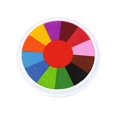 thumbnail image 1 of Stamp Pads, Washable Ink Pad Kids, Stamp Pad Rubber Stamps, 13 Color, 1 of 10