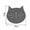Cat head pad, variant on Cat Bowls, Elevated Cat Bowl, Raised Ceramic Cat Dish with Metal Stand, Pet Water or Food Feeding Station for Indoor Cats, Kitten, Puppies and Small Dogs, Dishwasher Safe