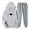 Gray A, variant on Ashirexll Womens Winter Sets, Womens 2 Piece Outfits, Fashion Printing Sports Casual Long Sleeve Hooded Top and Long Pants Two Piece Set