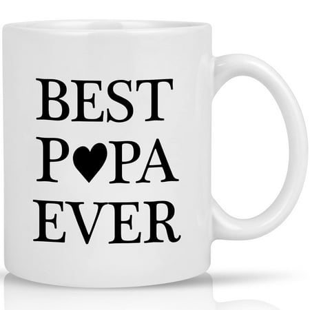

Gifts for Father- Best Papa Ever Mugs Father Gifts from Daughter Son Father’s Day Gifts Christmas Gifts Birthday Gifts Maustic White 11 fl oz Coffee Mugs Ceramic Mug Tea Cup