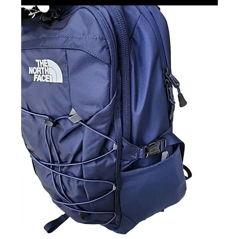 North face light blue backpack discount