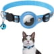 thumbnail image 1 of Airtag Cat Collar, accesorio compatible con Apple Airtag (Airtag Cat GPS no incluido), collar con hebilla de seguridad antiestrangulamiento para gatitos, gatos y perros pequeños JM, 1 of 5