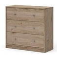 thumbnail image 3 of Tvilum Canada Ensemble 2 Pcs avec Meuble TV 68 Pouces et Commode 3 Tiroirs, 3 of 16
