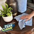thumbnail image 2 of Tear-N-Clean Microfiber Cleaning Cloth Roll - 6 Rolls - 85 Tear Away Towels, 12" x 12", Reusable and Washable Rags, 2 of 5