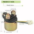 thumbnail image 3 of HOPUT Starter Solenoid Relay Compatible with Honda TRX350, TRX420, TRX500, TRX450, TRX400 Motorcycles, 1-Pack, 3 of 7