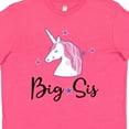 thumbnail image 4 of Inktastic Big Sis Unicorn Girls Sister Announcement Youth T-Shirt, 4 of 5