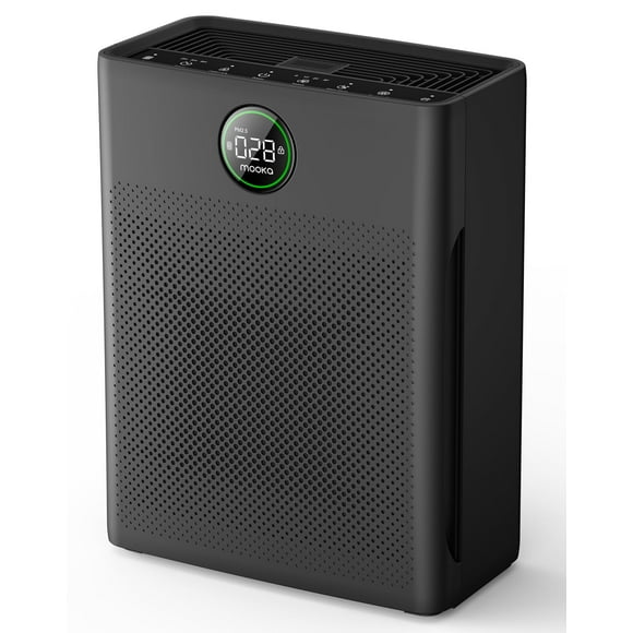 Purificador de aire MOOKA PR1 para habitaciones grandes de hasta 2200 pies cuadrados con filtro