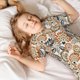 thumbnail image 5 of Balery Floral Paisley Conjunto de Pijama Infantil de Manga Corta con Estampado – Ropa de Dormir de Algodón Suave-Medium, 5 of 6