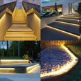 thumbnail image 3 of Costway 100' 2 Wire LED Rope Light Christmas Decorative Party In/Outdoor 110V Warm, 3 of 9