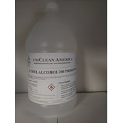 UniClean America Ethyl Alcohol 99% - DA Ethyl Alcohol 200 proof 99% - Made in USA - Size 128 fl oz