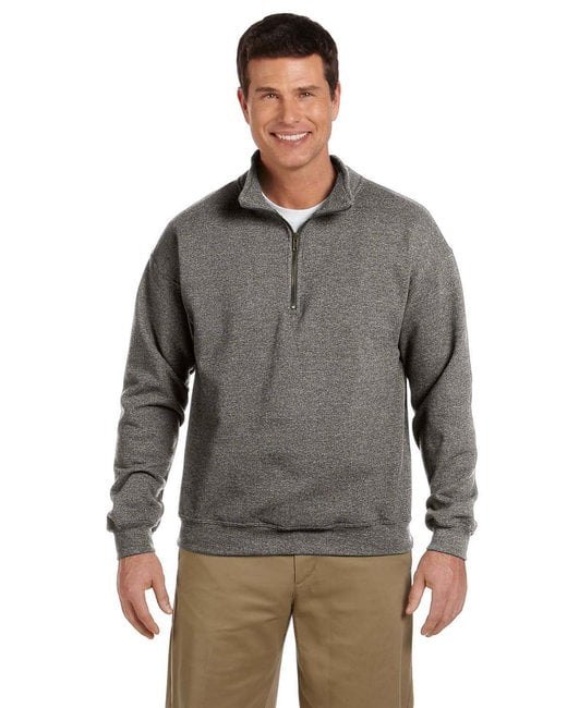 cadet collar sweatshirt