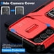 thumbnail image 4 of Funda para GANGXUN Samsung Galaxy A54 5G - Soporte metálico, Función magnética, Rojo, 4 of 5
