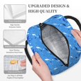 thumbnail image 3 of Disketp Cute Shark Bolsa Térmica para Almuerzo, Lonchera con Abertura Amplia y Gran Capacidad, Organizador Reutilizable para Mujeres, Hombres y Adultos, 3 of 6