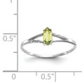 thumbnail image 5 of Primal Gold 10 Karat White Gold Geniune Sapphire Birthstone Ring, 5 of 7