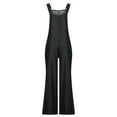 thumbnail image 5 of Lilgiuy Fashion Womens Ethnic Style Solid Cold Shoulder Suspender Cami Pants Jumpsuit Black 10(XL) Winter Fashion 2022, 5 of 5