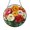 Acrylic 3.5 Inch, variant on Ranunculus Flower Faux Stained Glass Window Decor, Elegant Botanical Suncatcher Hanging Art