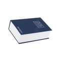 thumbnail image 1 of Coffre-Fort avec Serrure Tirelire Coffre-Fort avec Serrure Dictionnaire Coffre-Fort pour Ranger l'Argent Coffre-Fort avec Mini Dictionnaire de Rangement d'Argent Bleu, 1 of 8