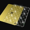 thumbnail image 4 of ELEHOLD Clear Case for iPad Mini (6th Generation) Transparent Crystal Clear with Glitter Diamond Soft TPU Case Anti-Scratch Anti-Yellowing with Shockproof Corner for iPad mini 6 (2021), 4 of 7