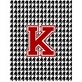 thumbnail image 6 of Carolines Treasures CJ1021-O-GF 11 x 15 in. Houndstooth Black O Monogram Initial Garden Size Flag, 6 of 7