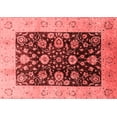 thumbnail image 1 of Ahgly Company Indoor Rectangle Oriental Red Industrial Area Rugs, 7' x 9', 1 of 4