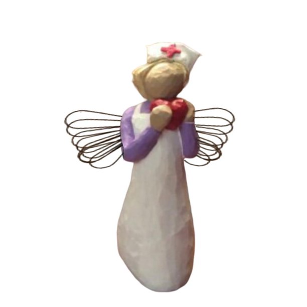 Enfermera, Escultura De Enfermera De Resina, Figura De Enfermera, Estatua, Adornos Para El Hogar, Decoración, Regalo De Navidad Scienceny HA042885-03