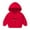 Red, variant on Zwiiyzr 2025 Girls Half Zip Crewneck Sweatshirt Long Sleeve Pullover Tops Crop Tops Kids Fleece Sweatshirts For 5-14 Years Gray