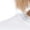 White, variant on Tultex Fine Jersey Classic Fit T-Shirt, Women's Short Sleeve Ribbed Crewneck Black Tee, S