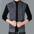 thumbnail image 4 of LOVZFMLL Vestes pour Hommes Modes Sans Manches Confortables Respirantes Blouses à Col, 4 of 6
