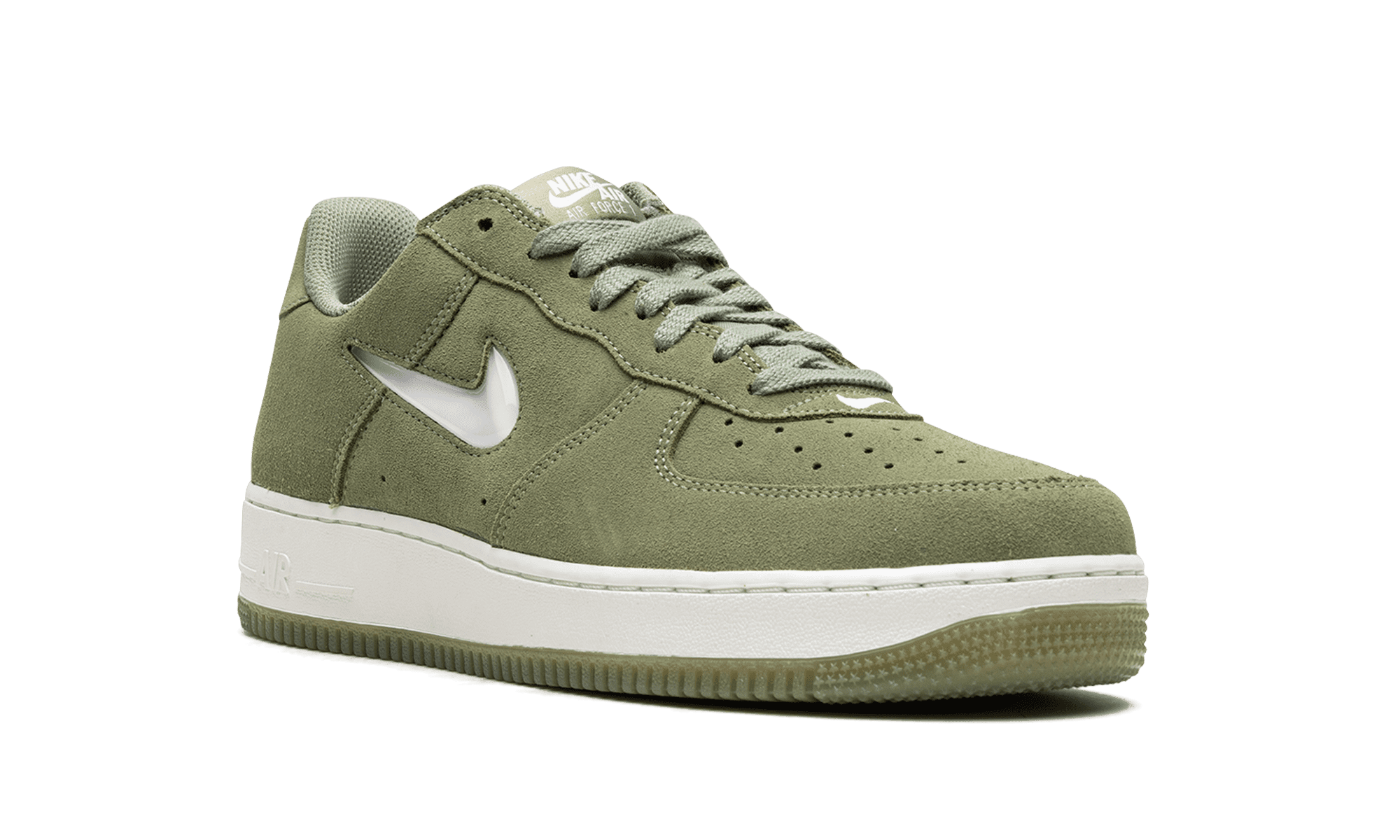 NIKE MENS Air Force 1 Low "Color Of The Month - Oil Green" DV0785 300 DV0785 300 from Stadium Goods