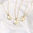thumbnail image 5 of TURANDOSS Initial Necklace for Women 14K Gold Plated Letter Charm Necklaces Cubic Zirconia Pendant Lock Initial Necklace for Women Birthday Christmas Gifts, 5 of 5