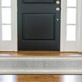thumbnail image 6 of Ottomanson Non-Slip Hallway Runner Rug 3x10 Rubberback Border Indoor Rug, 2'7" x 9'10", Light Gray, 6 of 11