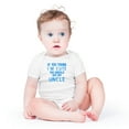 thumbnail image 2 of If You Think I'm Cute You Should See My Uncle - Cute One-Piece Infant Baby Bodysuit, 2 of 4