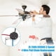 thumbnail image 4 of 3 Uds Ze-208S E89885 3 Velocidades 4 Cables Interruptor de Cadena de TraccióN Ventilador de Techo Interruptor de Luz Pieza de Repuesto,A, 4 of 8