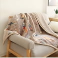 thumbnail image 2 of Sherpa Throw 50'' x 60'' American Flag Fleece Blanket Super Soft Reversible Ultra Plush Blanket for Kids, Toddler, Infant, 2 of 5