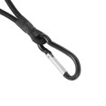 thumbnail image 6 of Miulika Bungee Cord with Carabiner Bungee Strap Heavy Duty Durable Outdoor Elastic Rope Mini Bungee Cords for Tents Tarpaulin Camping Black, 6 of 7