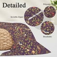 thumbnail image 3 of Botanical Birds Standard Pillow Covers, Art Abstract Leaves Purple Soft Breathable Throw Pillow Cases with Invisible Zipper, Decorative Pillowcase Pillows Protectors for Sofa Bed Chair 20"x26", 3 of 9