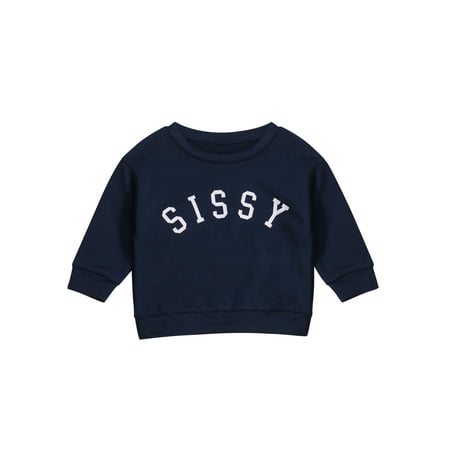

Livingsenburg Toddler Kids Baby Boys Causal Sweatshirt Tops Pullover Clothes