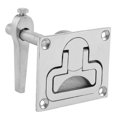 thumbnail image 2 of Stainless Steel Flush Mount Floor Lock Hatch Latch Hardware Accessory For Marine Boat, 2 of 4