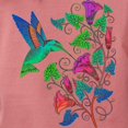 thumbnail image 3 of CafePress - Rainbow Hummingbird On Trumpet Vine T Shirt - Womens Comfort Colors® Shirt, 3 of 4