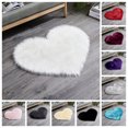 thumbnail image 3 of LCXmlly Pencil Bag Strong Water Absorption Rug Mat Love Heart Shape NonSlip Acrylic Fluffy Carpet, 3 of 6