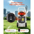 thumbnail image 5 of 13.1Gal Battery-Powered Sprayer with Wheels - 0-80 PSI Electric Weed Sprayer for Lawn & Garden, 5 of 10