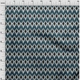 thumbnail image 3 of oneOone Georgette Viscose Fabric Geometric Ikat Print Fabric BTY 42 Inch Wide, 3 of 4